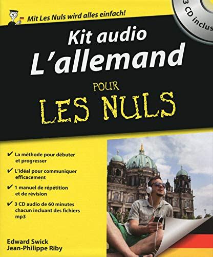 Lallemand Pour Les Nuls Kit Audio De Edward Swick Jean Philippe