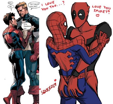 Pin By Tom Harper On Sci Fi Deadpool Spiderman Spideypool Marvel Funny