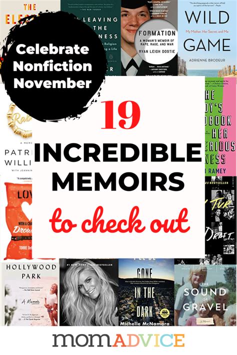 The Best Memoirs To Read For Nonfiction November Momadvice