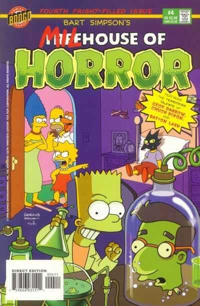 Comic Book Review Christmas Special Bart Simpsons Treehouse Of Horror 4 The Geek Initiative