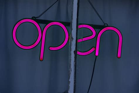 Pink Neon Open Sign Free Stock Photo Public Domain Pictures