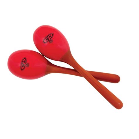 Cp Wood Maracas Large Red Cp281 X8 Drums