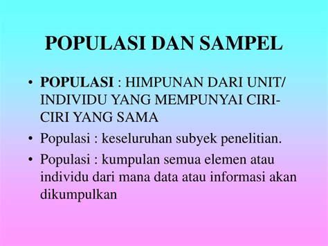 Pengertian Populasi Dan Sampel Berbagi Informasi | My XXX Hot Girl