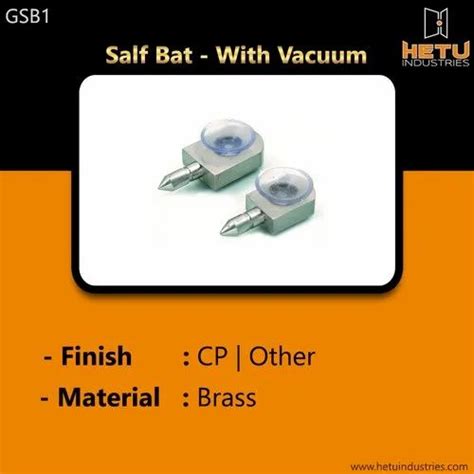 silver brass self bat with vacuum size 10 mm at rs 10 piece in jamnagar id 22618785273