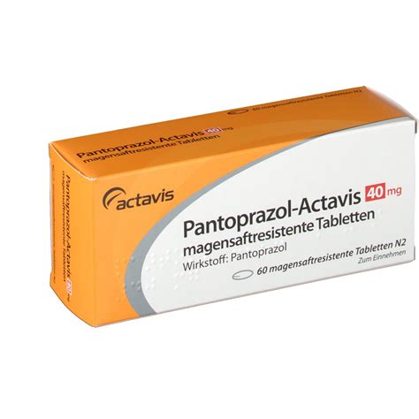 However, if it is almost time for your next dose, skip the missed dose and continue your regular dosing schedule. PANTOPRAZOL Actavis 40 mg - shop-apotheke.com