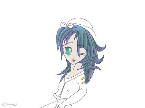 Cutesy Anime Girl ← An Anime Speedpaint Drawing By