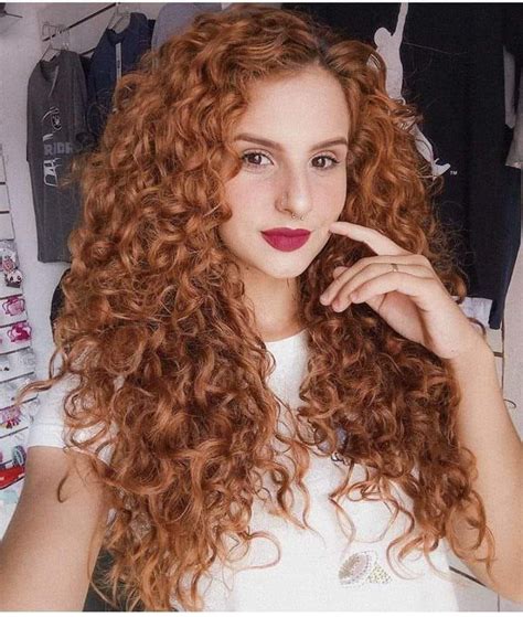 Curly Ginger Hair Long Curly Hair Wavy Hair Curly Hair Styles Natural Hair Styles Crochet