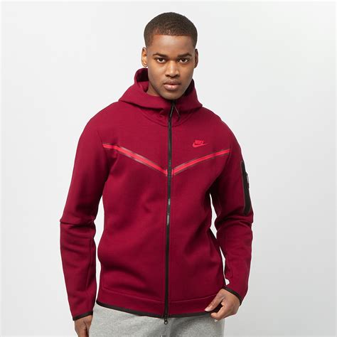 Buy Nike Tech Fleece Windrunner Full Zip Hoodie Cu4489 Teamred