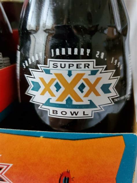 Super Bowl Xxx Coca Cola Six Pack Ebay