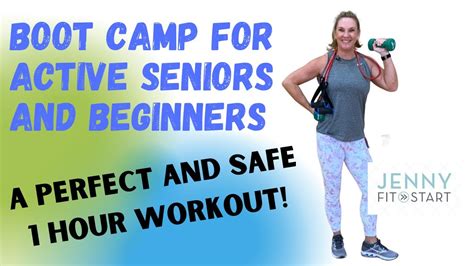 Fun Boot Camp For Seniors And Beginners Youtube