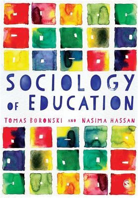 Sociology Of Education By Tomas Boronski English Paperback Book Free
