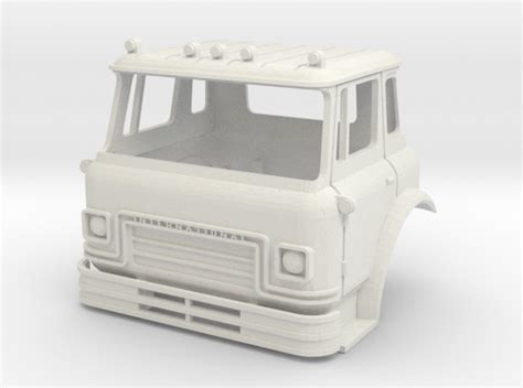 Ih Cargostar Cab 3d Printed Truck Aftermarket Resin 3d Printed
