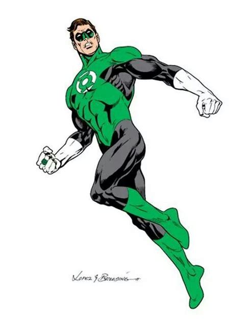 Green Lantern Hal Jordan By Jose Luis Garcia Lopez And Bret Breeding Dc