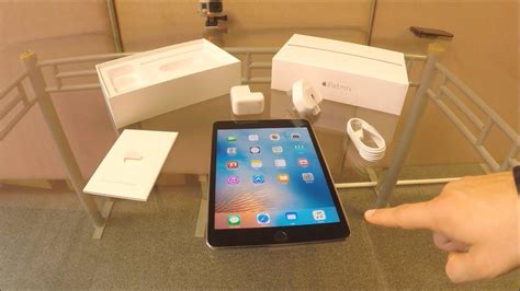 Apple Ipad Mini 4 Unboxing Uk Youtube