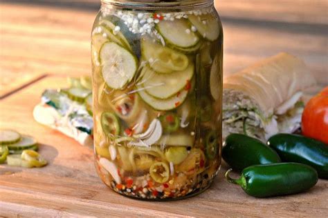 Spicy Pickled Cucumbers And Peppers 3 Pickled Cucumbers And Onions