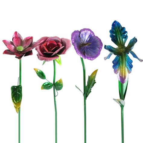 Check spelling or type a new query. 8 Images Metal Garden Flowers Stakes And Review - Alqu Blog