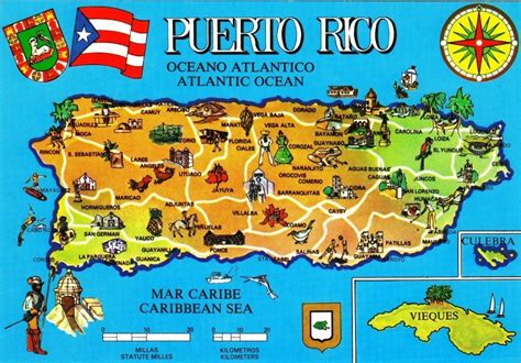 Puerto Rico Puerto Rico Map Puerto Rico Island Puerto Rico Art