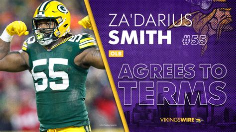 Vikings Signing Two Time Pro Bowl Olb Zadarius Smith