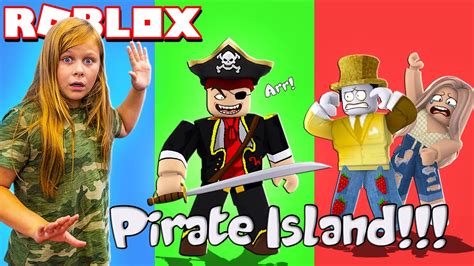Assistant Has To Escape The Pirate Island Roblox Obby Youtube