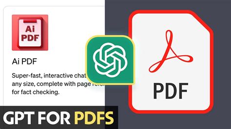 ChatGPT Ai PDF Plugin Integration Interactive Chats With PDFs Of Any Size Tutorial YouTube