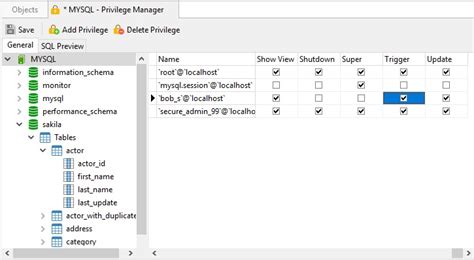 Manage Mysql Users In Navicat Premium Part 4 The Privilege Manager Tool