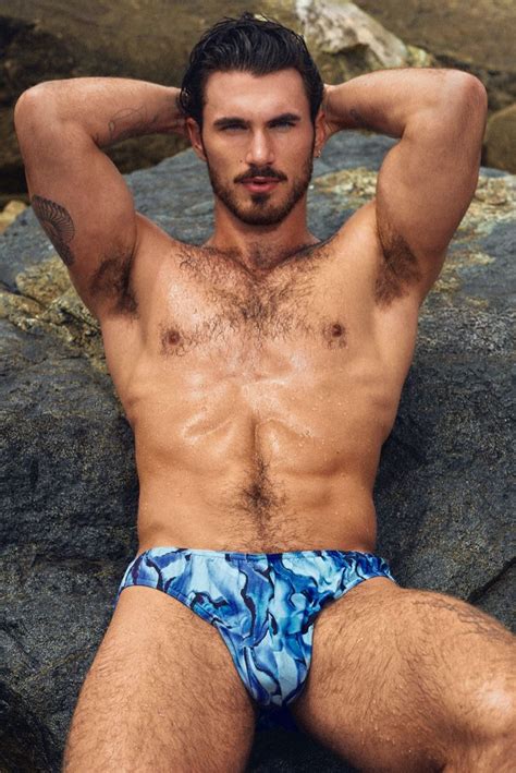 Michael Yerger Xist Modal Underwear Collection Guys In Speedos Mens Facial Hair