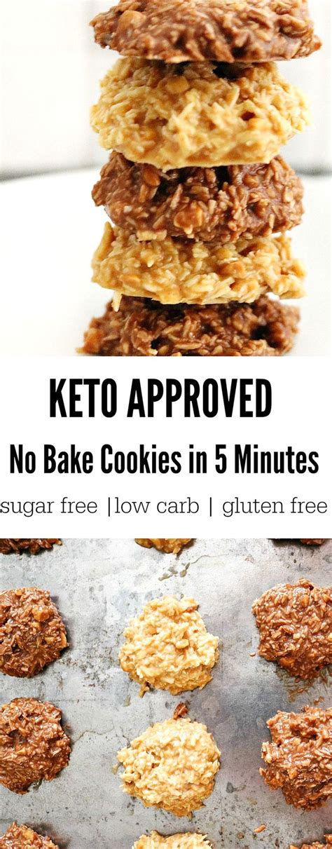 If you are making chewy cookie types, it is best to add some bulk and moisture in the form of pumpkin, applesauce, uncooked oatmeal or nut and seed butter. keto no bake cookies - crunchy peanut butter coconut ...