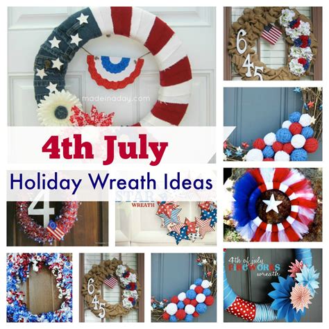 4th July Holiday Wreath Ideas