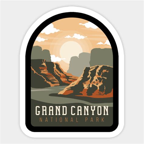 Grand Canyon National Park Grand Canyon Sticker Teepublic