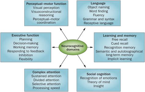 Neurocognitive Domains The Dsm 5 Defines Six Key Domains Of Cognitive