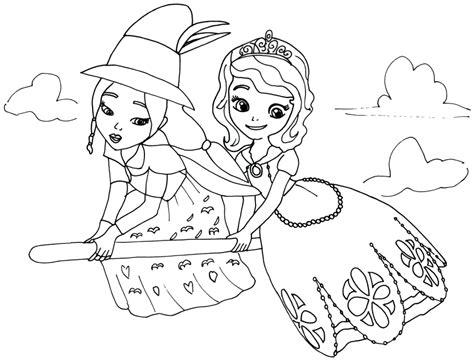 She wears a light green colored top and a. Sofia the First Coloring Pages - Best Coloring Pages For ...