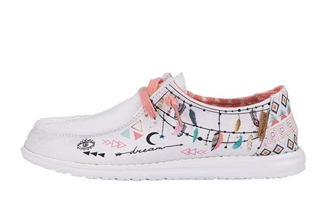 Hey Dude Womens Wendy Doodle Star White Size 10 Buy Online At Low Prices In India