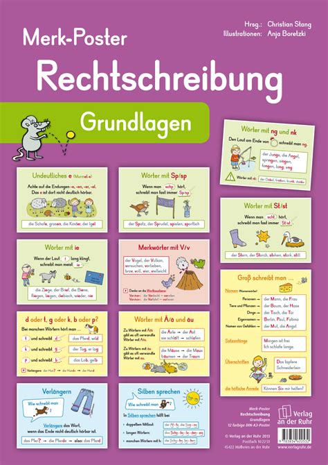 Rechtschreibung - Grundlagen | Rechtschreibung, Lernen tipps schule