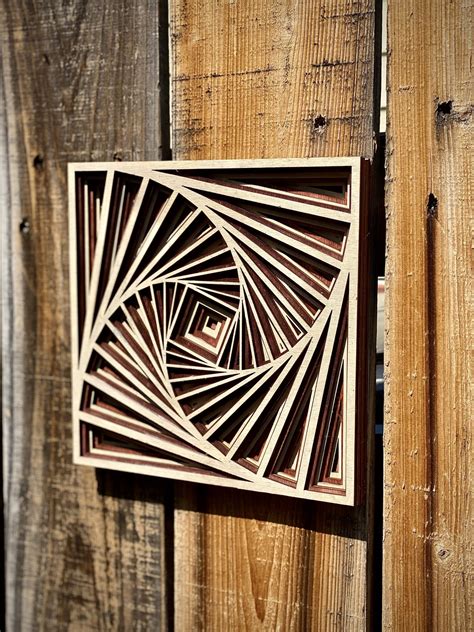 Square geometric art