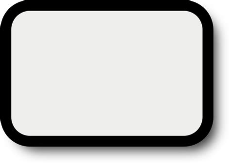 Rounded Rectangle Png Transparent Imagesee