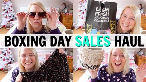 boxing day sales haul youtube