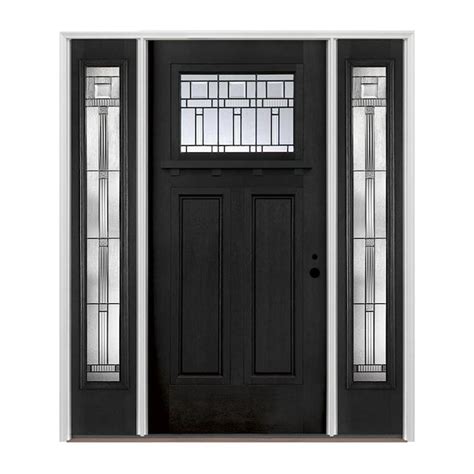 Craftsman Style Fiberglass Exterior Entry Doors Pella Sunnyclan