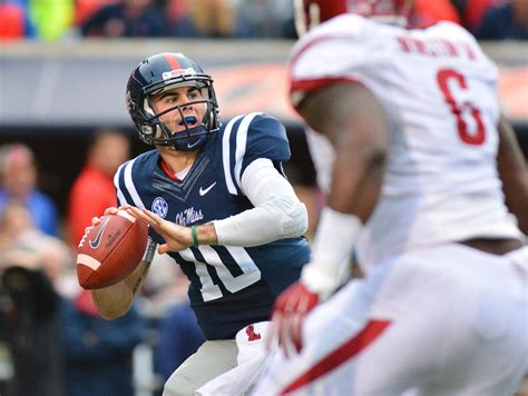 Ole Miss Qb Chad Kelly Produces Strong Game In Ot Loss Usa Today Sports