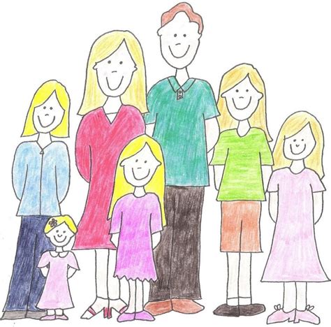 Dibujos Faciles De Familia Im Genes Para Dibujar