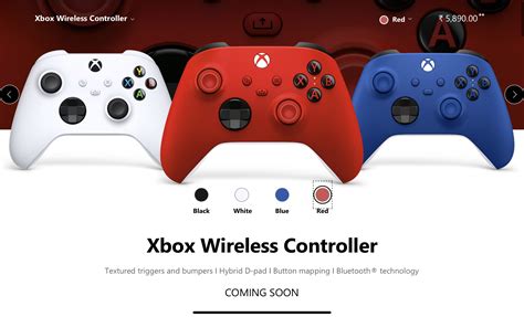 Xbox Series X Pulse Red Controller India Price Revealed