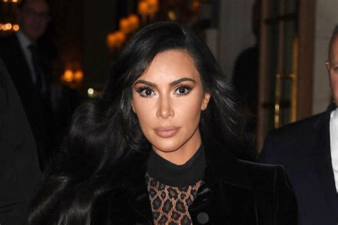 Kim Kardashian’s Fully Sheer Cheetah Catsuit And Clear Spike Heels Leave Little To The Imagination