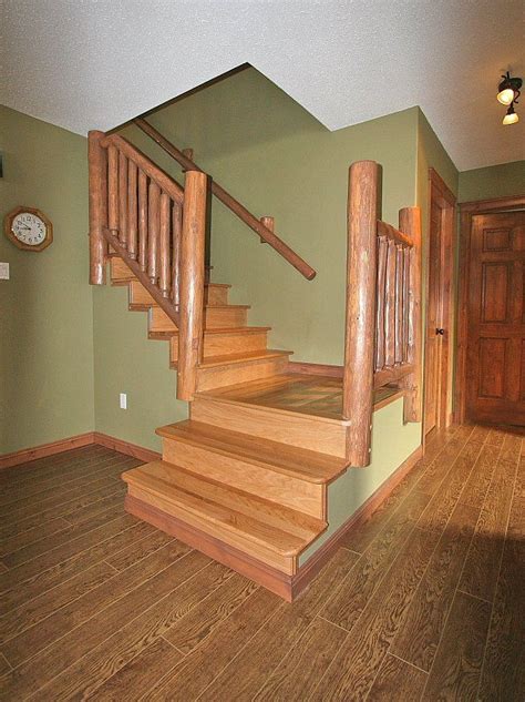 What is the formula for building stairs? pictures of l shaped basement stairs | Find more finished ...