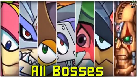 Mega Man X6 All Bosses Youtube