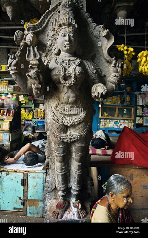 Market Madurai Tamil Nadu India Stock Photo Alamy