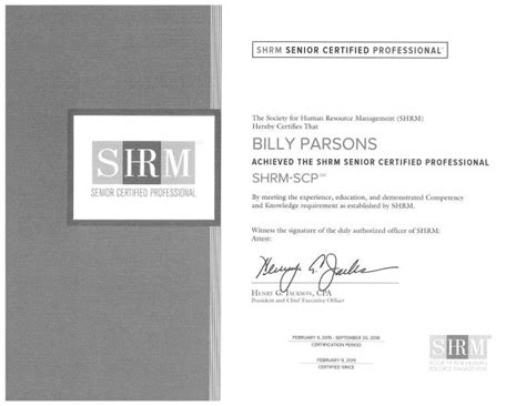 Shrm Scp Certification Tutoreorg Master Of Documents