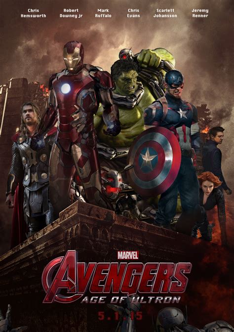 Avengers Age Of Ultron Poster The Avengers Photo 37434953 Fanpop