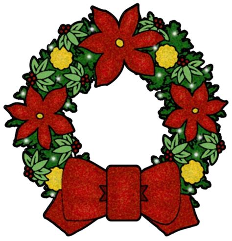 Free Christmas Clip Art Images Nativity Wreaths Trees And More