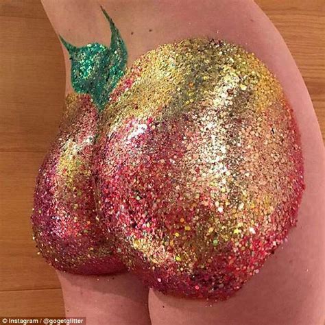 Glitter Butts Is Dubbed The Hot New Trend For Summer Daily Mail Online