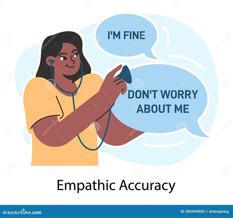 empathic accuracy deep understanding of emotions sympathy stock illustration illustration of
