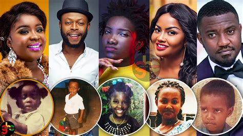 Before And After Of 55 Ghanaian Celebrities Youtube
